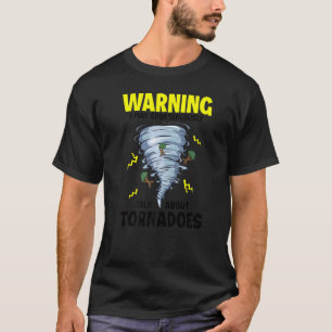 T-shirt Avertissement Je peux parler spontanément des torn
