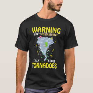 T-shirt Avertissement Je Peux Parler Spontanément Des Torn