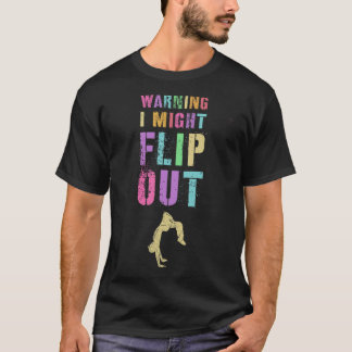 T-shirt Avertissement Je Pourrais Retourner Chevaucher Tea