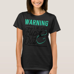 T-shirt Avertissement Je Pourrais Retourner Gymnaste Gymna