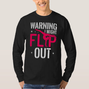 T-shirt Avertissement Je Pourrais Retourner Pom-pom girl a