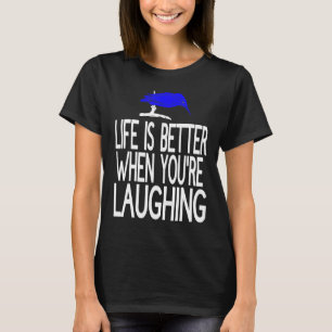 T-shirt Avertissement Kookaburra peut rire spontanément