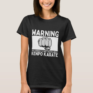T-shirt Avertissement Mai Soudain Commencer À Parler De Ke