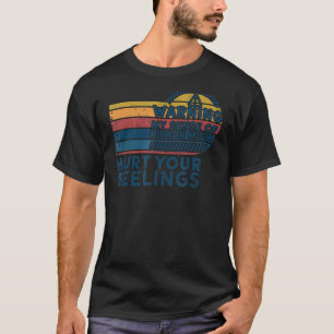 T-shirt Avertissement Mon sens de l'Humour pourrait nuire