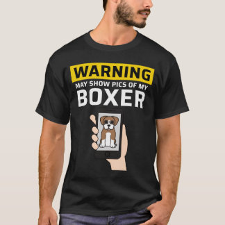 T-shirt Avertissement Peut Montrer Des Photos De Ma Fille 