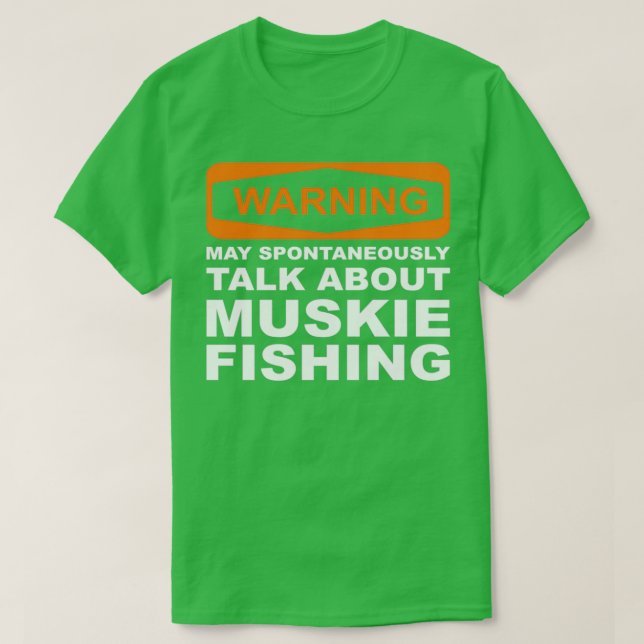 T-shirt Avertissement Peut Parler Spontanément De Muskie F (Design devant)