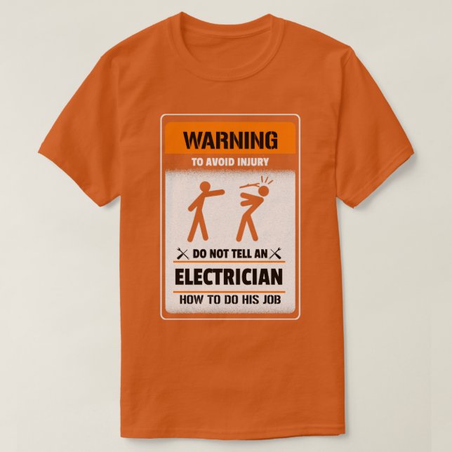 T-shirt Avertissement Pour éviter les blessures Ne pas en  (Design devant)