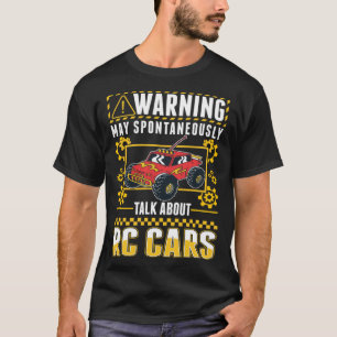 T-shirt Avertissement RC Cars Télécommandé