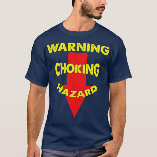 T-shirt Avertissement Risque de choc