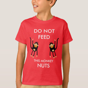 T-shirt Avertissement sur l'allergie des enfants