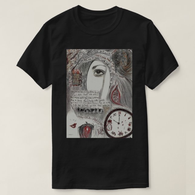 T-shirt Aveugle - Florence et la machine (Design devant)