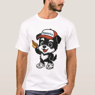 T-shirt Avez-vous déjà vu un chien aussi élégamment améric