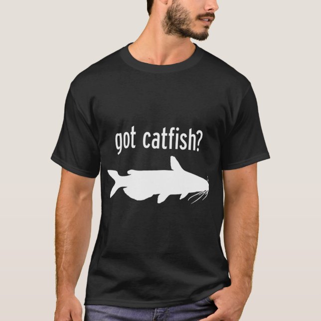 T-shirt Avez-vous des poissons-chats? (Devant)