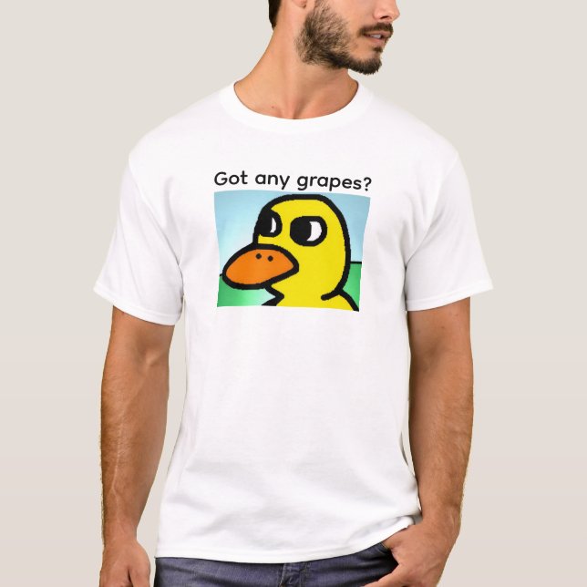 T-shirt Avez-vous des raisins ? (Devant)