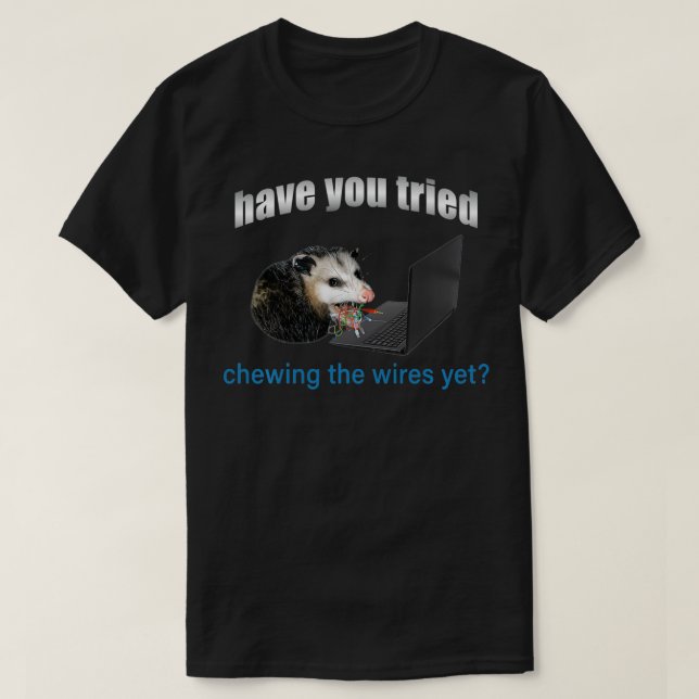 T-shirt Avez-Vous Encore Essayé De Tromper Les Fils ? (Design devant)