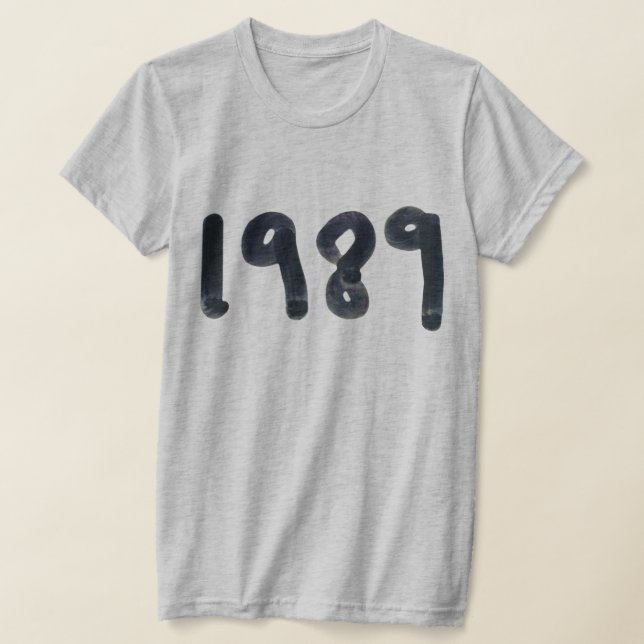 T-shirt Avez-vous une année mémorable en tête 1989 (Poser)