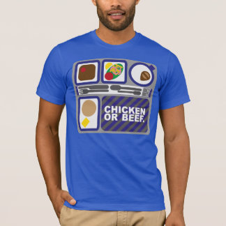 T-shirt Avgeek - poulet ou boeuf