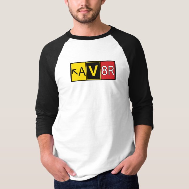 T-shirt Aviateur - AV8R - (Devant)
