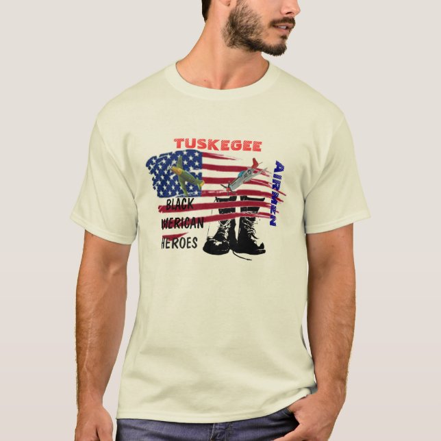T-shirt aviateur en guerre (Devant)