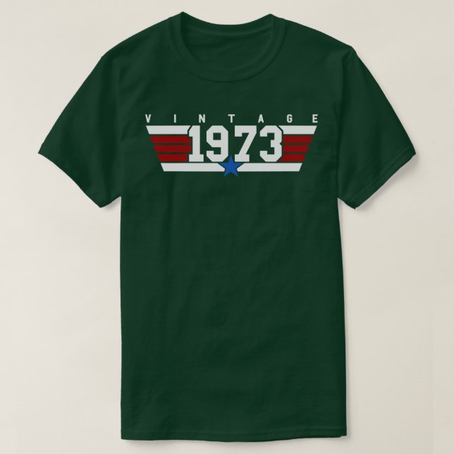 T-shirt Aviateur vintage 1973 (Design devant)