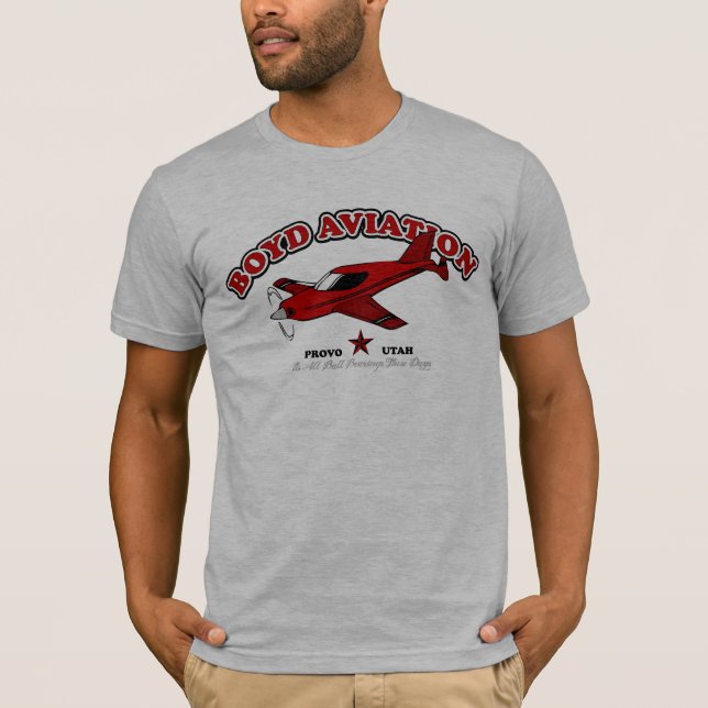 T-shirt Aviation de Boyd (Devant)
