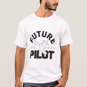 T-shirt Aviation pour les enfants Voler dans le futur élev