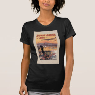 T-shirt Aviation vintage