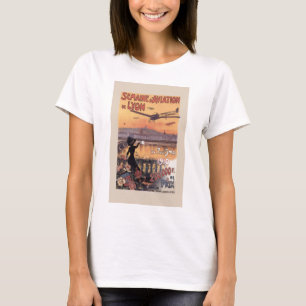 T-shirt Aviation vintage