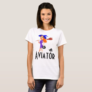 T-shirt Aviator drôle personnalisable