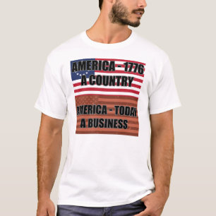 T-shirt Avidité américaine