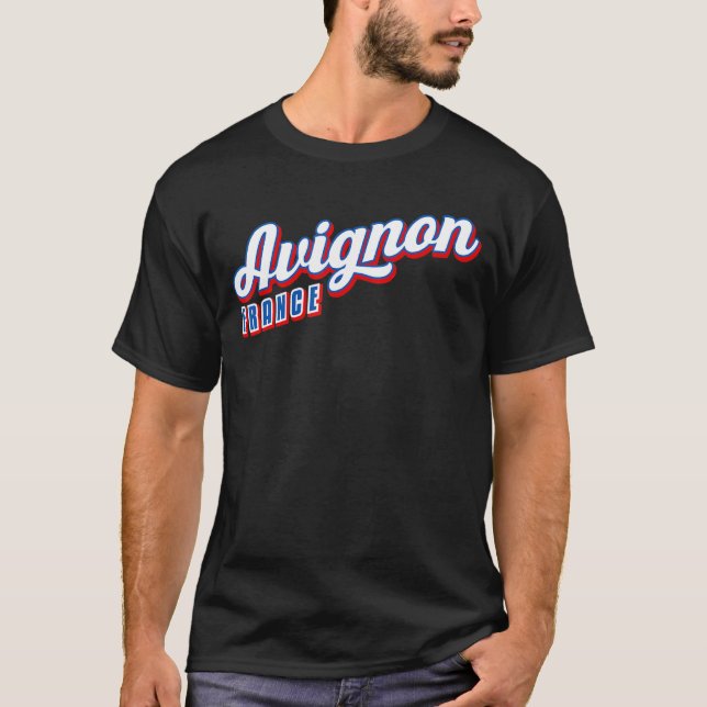 T-shirt Avignon France (Devant)