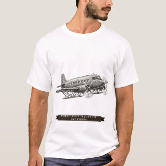 T-shirt Avion à hélice drôle