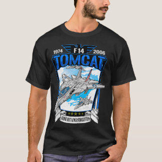 T-shirt Avion américain F14 Tomcat chasseur jet pour Airsh