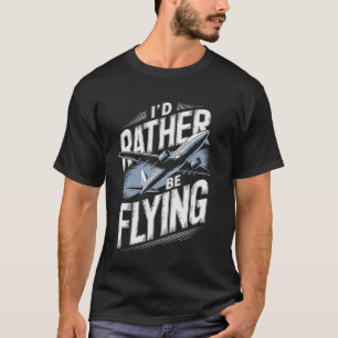 T-shirt Avion Aviateur Pilote d'Humour Navigateur