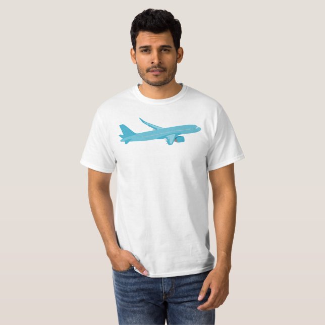 T-shirt Avion, avion, avion, a320, Airbus (Devant entier)