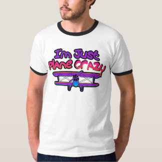 T-shirt Avion biplan drôle