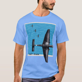 T-shirt Avion bombardier Ju87 Stuka 2ÈME GUERRE MONDIALE a