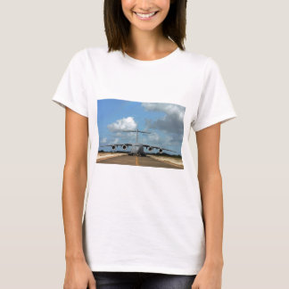 T-shirt Avion cargo militaire atterrissage