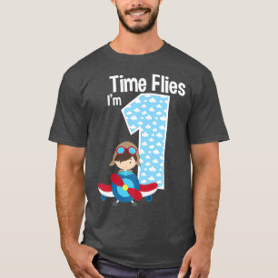 T-shirt Avion D'Avion D'Anniversaire Im 1