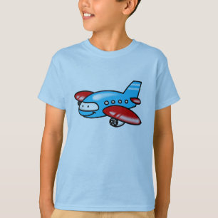 T-shirt avion de bande dessinée