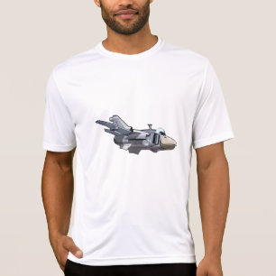 T-shirt Avion de caricature