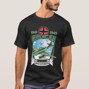 T-shirt Avion de chasse allemand de la Seconde Guerre mond