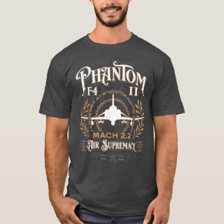 T-shirt Avion de chasse classique F-4 Phantom II