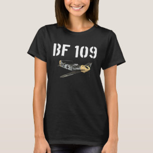 T-shirt Avion de chasse Messerschmitt BF 109 2ÈME GUERRE M