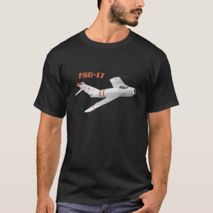 T-shirt Avion de chasse soviétique MiG-17