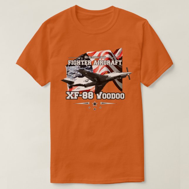 T-shirt Avion de chasse XF88 Voo (Design devant)