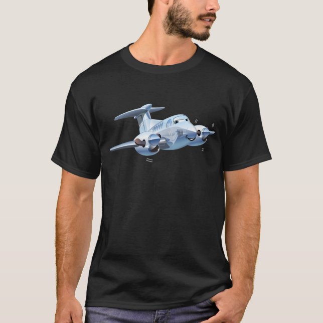 T-shirt Avion de dessin (Devant)