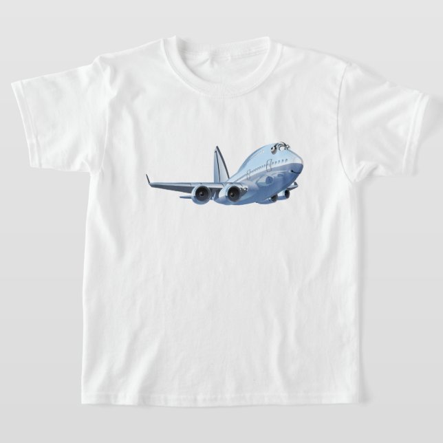 T-shirt Avion de dessin (Poser)