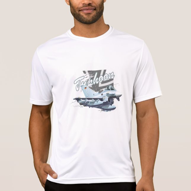 T-shirt avion de dessin (Devant)