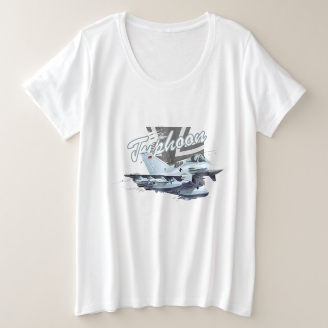 T-shirt avion de dessin (Design devant)